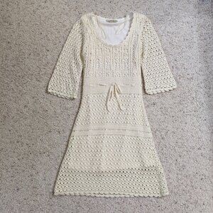 Forever 21 - Lace 3/4 Sleeve Mini Lace Dress, New without tag